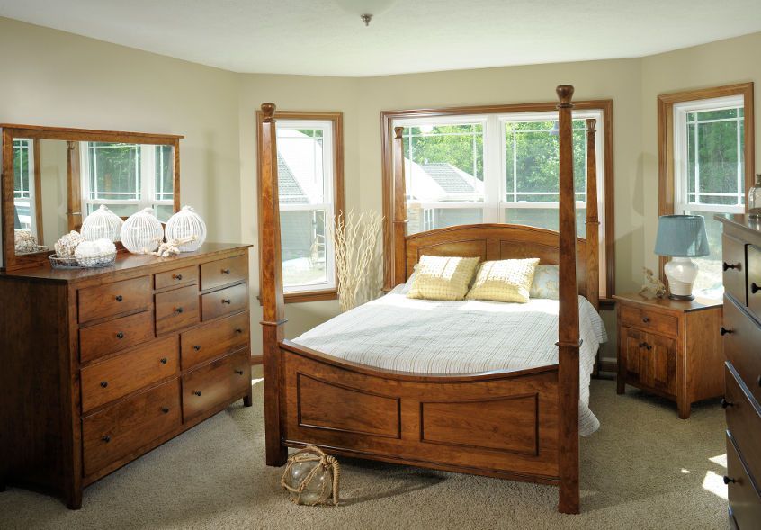 Jamestown Square Bedroom Set By Yutzy Furniture