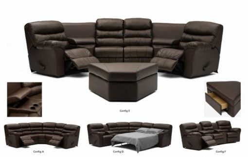 Durant Dual Recliner Sectional