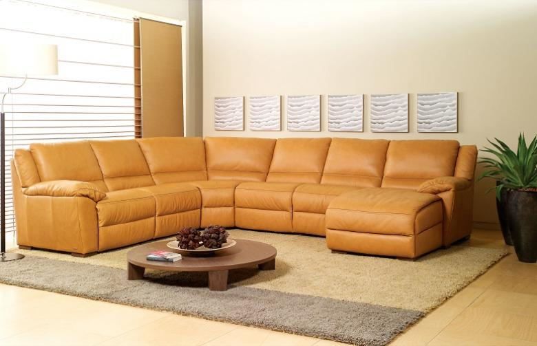 Natuzzi Editions A319 Leather Sectional