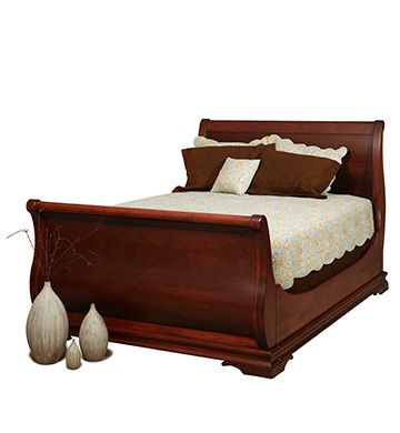 Heirloom Sleigh Curved Bed