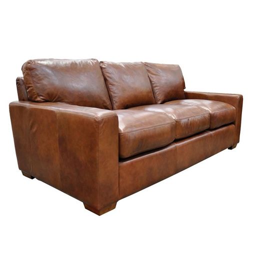 Omnia City Craft Leather Sofa Set